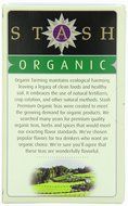 Stash Tea Organic Earl Grey Black and Green Tea, 18 Count Tea Bags in Foil (Pack of 6) N20