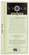 Stash Tea Organic Earl Grey Black and Green Tea, 18 Count Tea Bags in Foil (Pack of 6) N30