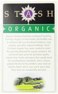 Stash Tea Organic Earl Grey Black and Green Tea, 18 Count Tea Bags in Foil (Pack of 6) N43
