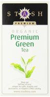 Stash Tea Organic Earl Grey Black and Green Tea, 18 Count Tea Bags in Foil (Pack of 6) N44