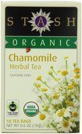 Stash Tea Organic Earl Grey Black and Green Tea, 18 Count Tea Bags in Foil (Pack of 6) N53