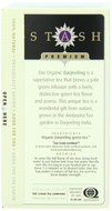 Stash Tea Organic Earl Grey Black and Green Tea, 18 Count Tea Bags in Foil (Pack of 6) N66