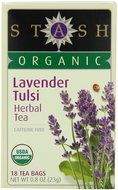 Stash Tea Organic Earl Grey Black and Green Tea, 18 Count Tea Bags in Foil (Pack of 6) N71