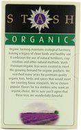 Stash Tea Organic Earl Grey Black and Green Tea, 18 Count Tea Bags in Foil (Pack of 6) N73