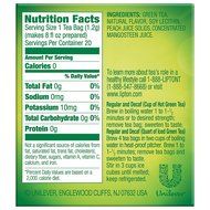 Lipton Green Tea, 100 Percent Natural 100 ct N14