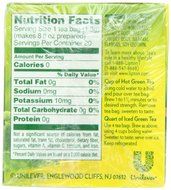 Lipton Green Tea, 100 Percent Natural 100 ct N17