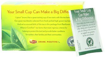 Lipton Green Tea, 100 Percent Natural 100 ct N57