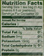 Lipton Green Tea, 100 Percent Natural 100 ct N92