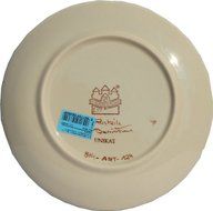 Polish Pottery Dessert Plate 7.5 Inch N3
