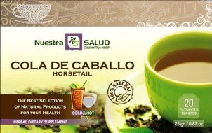 Cola De Caballo - Horsetail Herbal Filtered Tea 3 Pack