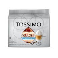 Corner Coffeehouse Sweet Vanilla Latte T DISC, 16-Count (8 Servings) for the TASSIMO Single Cup Brewer