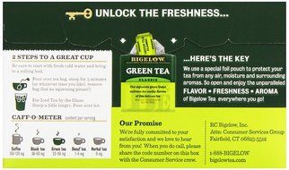Bigelow Tea Green Tea, 20 ct N2
