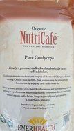 Enerhealth NutriCafe Premium Gourmet Organic Whole Bean Roasted Mushroom Coffee, Choose Ganoderma (Reishi), Cordyceps... N4