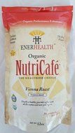 Enerhealth NutriCafe Premium Gourmet Organic Whole Bean Roasted Mushroom Coffee, Choose Ganoderma (Reishi), Cordyceps... N7