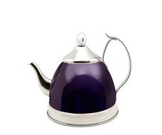 Creative Home Nobili Tea Stainless Steel Tea Kettle, Cranberry 1.0 qt N5