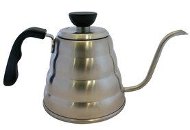 MIRA Pour Over Kettle for Coffee, Tea, Drip Pot Kettle, Goose Neck, Narrow Spout, 24 Oz., Stainless Steel, Works...