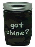 Jar-z GotMoonshineBCamoQ Mason Jar Jacket, 1 quart, Basic Camo N2