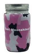 Jar-z GotMoonshineBCamoQ Mason Jar Jacket, 1 quart, Basic Camo N4