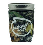 Jar-z GotMoonshineBCamoQ Mason Jar Jacket, 1 quart, Basic Camo N16