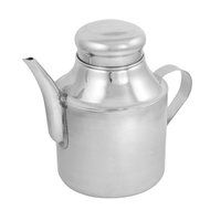 Stainless Steel Tea Water Kettle 240Z Capacity Silver Tone