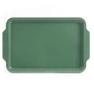 Gibson Home Perry 3-Piece Non-Stick Green Carbon Steel And Ceramic Bakeware Set, Includes 18" Cookie Sheet, 15... N5