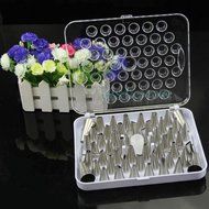 New 52pcs Icing Piping Pastry Fondant Cake Decorating Sugarcraft Nozzle Tips Set N6