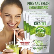 Matcha Green Tea Powder - USDA Premium Japanese Organic - Culinary Grade 113 grams (4 oz) - Fat Burner, Natural... N2
