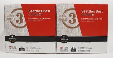 Seattle's Best Coffee Signature Blend No. 3 K-Cup (2 Pack - 32 K-cups)