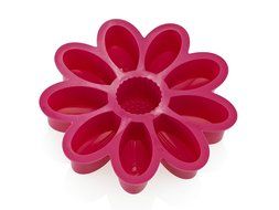 New Cupcake Pan - Baking Mold - Chefs Toolbox Pink Daisy Silicone Cake N2