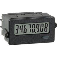 Red Lion CUB7C Low Voltage Miniature Electronic Counter Digital Panel Meter, 8 Digit LCD Display, 28 VDC Input...