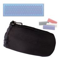 DURAGADGET Black Soft Neoprene Large-Sized Pouch Case for Creative MUVO Mini Portable Bluetooth Speaker