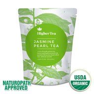 Jasmine Pearl Tea - beautiful hand-rolled jasmine leaves infused with blossom for the ultimate delicate and refreshing...