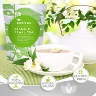 Jasmine Pearl Tea - beautiful hand-rolled jasmine leaves infused with blossom for the ultimate delicate and refreshing... N3