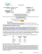 Home Air Check Indoor Air Quality Formaldehyde Test