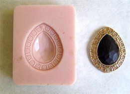 Teardrop Diamond Silicone Mold