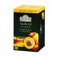 Ahmad Tea Apricot Sunrise Black Tea, 20 Tea Bags Boxes (Pack of 6)