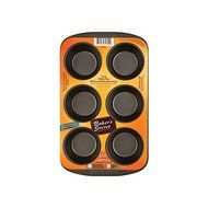 Baker's Secret Metal Gray Muffin Pan 6 7.5-Mfg# 1114365 - Sold As 8 Units