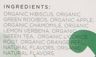 Tazo Flavored Organic Bramblewine Green Rooibos and Green Tea Blend, 20 Filter Bags, 1.7 Oz. N5