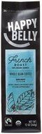 Happy Belly French Roast Organic Fairtrade Coffee, Dark Roast, Whole Bean, 12 ounce N18