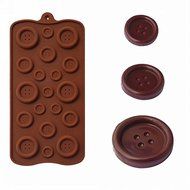 DIY Fondant Soap Mold Buttons Chocolate Molds Cake Cookie Mold Silicon