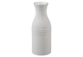 Le Creuset of America Stoneware Wine Carafe, 350ml, White