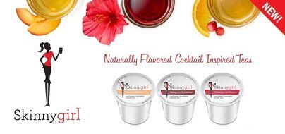 Skinnygirl Naturally Flavored White and Green Tea 3 Flavor Variety Bundle, 12 Single Serve Cups Ea. (36 Total... N2