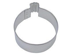R&amp;M Ornament Round 3&quot; Cookie Cutter in Durable, Economical, Tinplated Steel