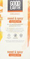 Good Earth Organic Sweet &amp; Spicy Herbal Tea 18 Bags(3 Pack) N4