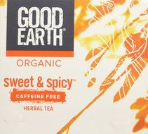 Good Earth Organic Sweet &amp; Spicy Herbal Tea 18 Bags(3 Pack) N5