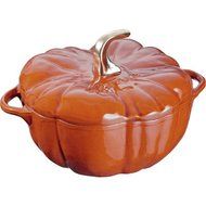 3.5 Qt. Cast Iron Pumpkin Dutch Oven 7" H X 12.6" W X 12.6" D