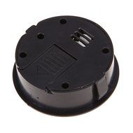 Chinatera New LCD Round Digital Thermometer Hygrometer Temperature Humidity Meter (Black) N6