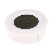 Chinatera New LCD Round Digital Thermometer Hygrometer Temperature Humidity Meter (Black) N18