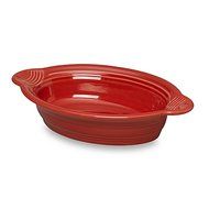 Fiesta Ceramic Oval Individual Casserole Dish 17 oz. in (Scarlet)