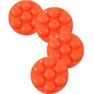 Whosee 4 Pack Smile Face Art Silicone Cake Candy Cookie Ice Chocolate Mold Bakeware Tray Decor Random Color
